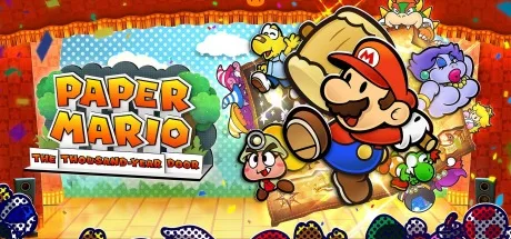 纸片马里奥RGP 千年之门 Paper Mario The Thousand-Year Door 封面
