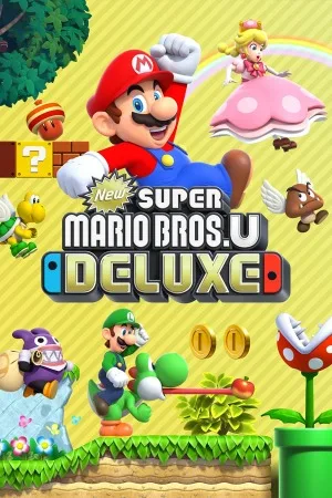 新超级马力欧兄弟U（New Super Mario Bros. U） 竖版封面