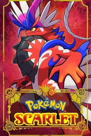 精灵宝可梦 朱（Pokémon Scarlet） 竖版封面