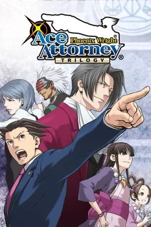 逆转裁判123 成步堂精选集（Phoenix Wright Ace Attorney Trilogy） 竖版封面