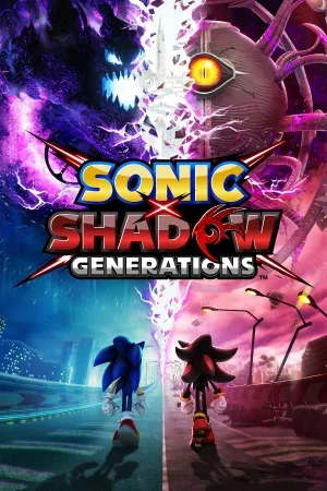 索尼克 夏特 世代重启（SONIC X SHADOW） 竖版封面