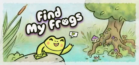 寻找青蛙 Find My Frogs （绘本解密） 封面