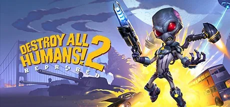 毁灭全人类2：重新探测 Destroy All Humans 2 Reprobed 封面