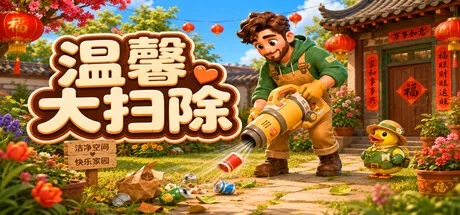 温馨大扫除 Cozy Cleanup 封面