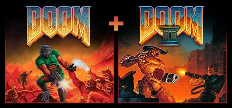 毁灭战士1+2 最终增强版 DOOM plus DOOM II Enhanced 封面