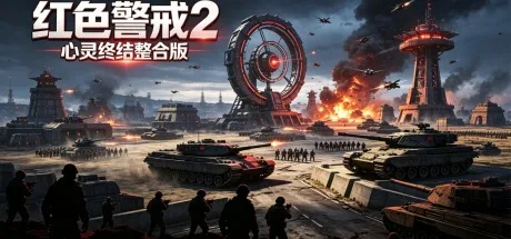红色警戒2 心灵终结整合版 Command & Conquer Red Alert 2 封面