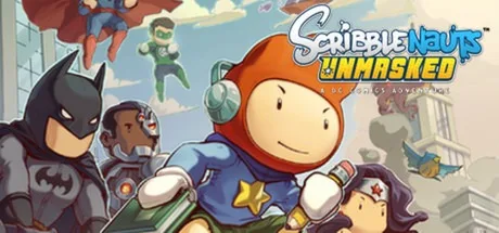 涂鸦冒险家 DC漫画冒险 Scribblenauts Unmasked A DC Comics Adventure 封面