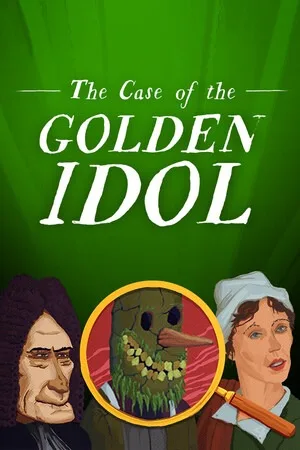 黄金像凶杀案（The Case of the Golden Idol） 竖版封面