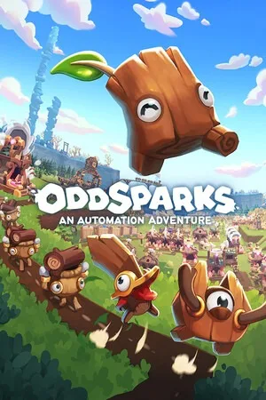 火花奇遇记：自动化冒险（Oddsparks An Automation Adventure） 竖版封面