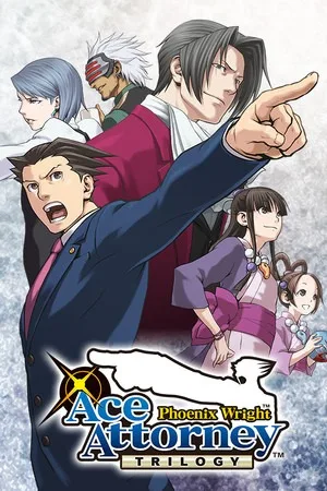逆转裁判123：成步堂精选集（Phoenix Wright Ace Attorney Trilogy） 竖版封面