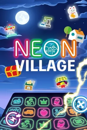 Neon Village 竖版封面