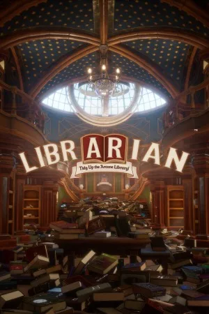 图书管理员：整理魔法图书馆吧！（Librarian Tidy Up the Arcane Library!） 竖版封面