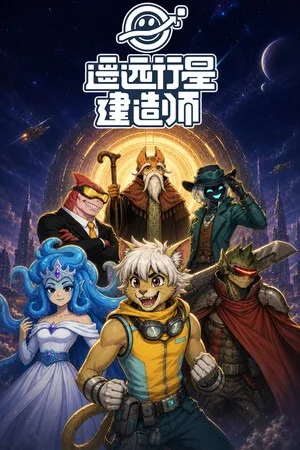 遥远行星：建造师（Astrobuilder） 竖版封面