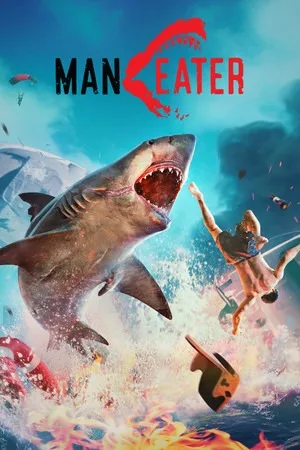 食人鲨（Maneater） 竖版封面