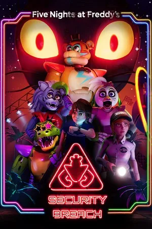 玩具熊的五夜后宫：安全漏洞（Five Nights at Freddy's Security Breach） 竖版封面