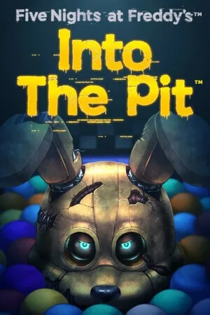 玩具熊的五夜惊魂：陷落球池（Five Nights at Freddys：Into the Pit） 竖版封面