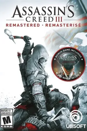 刺客信条3 重制版 和 刺客信条：解放 重制版（Assassin s Creed III Remastered） 竖版封面