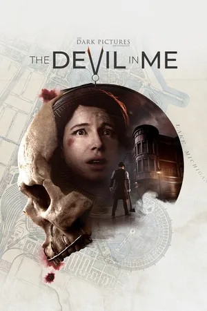 黑相集：心中魔（The Dark Pictures Anthology The Devil in Me） 竖版封面