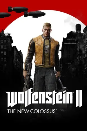 德军总部2：新巨像（Wolfenstein II The New Colossus） 竖版封面