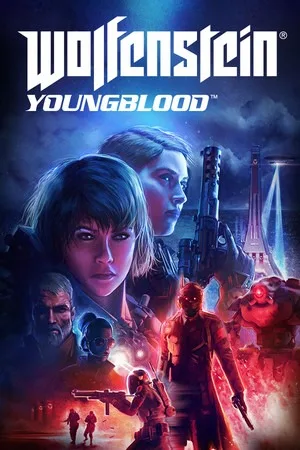德军总部：新血脉（Wolfenstein Youngblood） 竖版封面