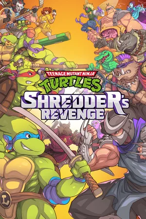 忍者龟：施莱德的复仇（Teenage Mutant Ninja Turtles Shredders Revenge） 竖版封面