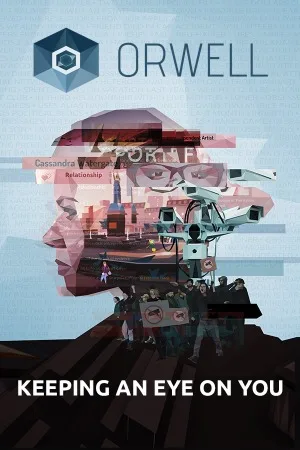 奥威尔：老大哥在看着你（Orwell Keeping an Eye On You） 竖版封面