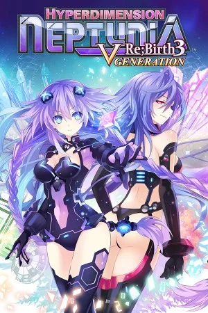 超次元游戏海王星：重生3 v世代（Hyperdimension Neptunia Re;Birth3 V Generation） 竖版封面
