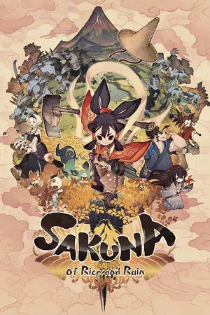天穗之咲稻姬（Sakuna Of Rice And Ruin） 竖版封面