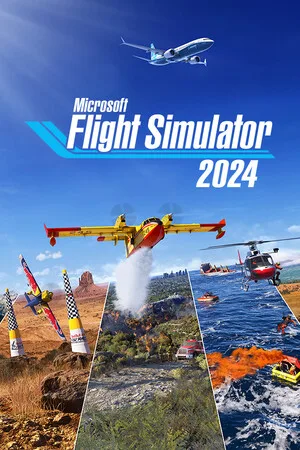 微软模拟飞行2024（Flight Simulator 2024） 竖版封面