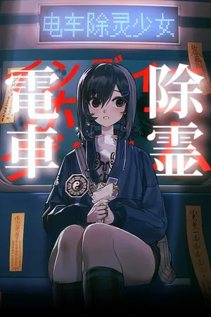 电车除灵少女（Subway Exorcist Girl） 竖版封面