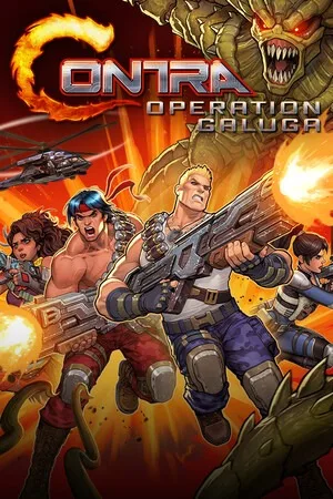 魂斗罗 加鲁加行动（Contra Operation Galuga） 竖版封面