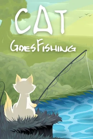 小猫钓鱼（Cat Goes Fishing） 竖版封面